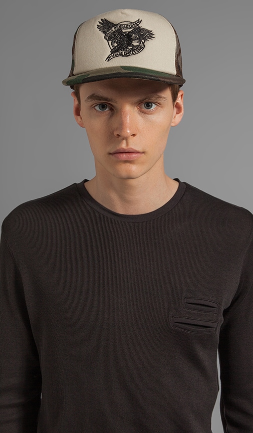 Baldy Trucker Hat