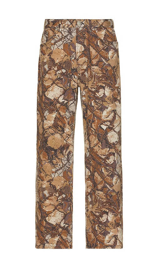 Classic Baggy Denim Pant in Brown. - size 30 (also in 31, 32, 33, 34, 36) - Obey - Modalova