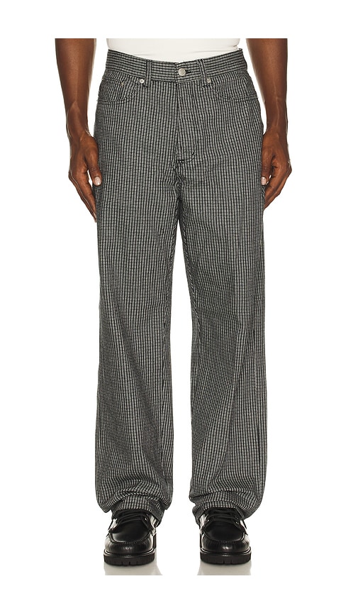 Obey Classic Baggy Plaid Denim Pants