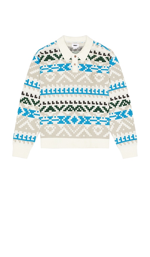 Obey Geo Sweater Polo