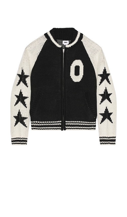 Obey Int. Cowichan Sweater In Black