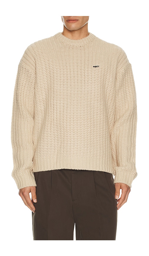 Obey Bold Chunky Sweater