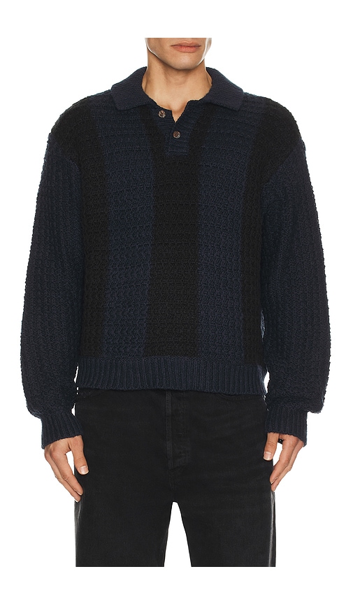 Obey Textured Rugby Polo