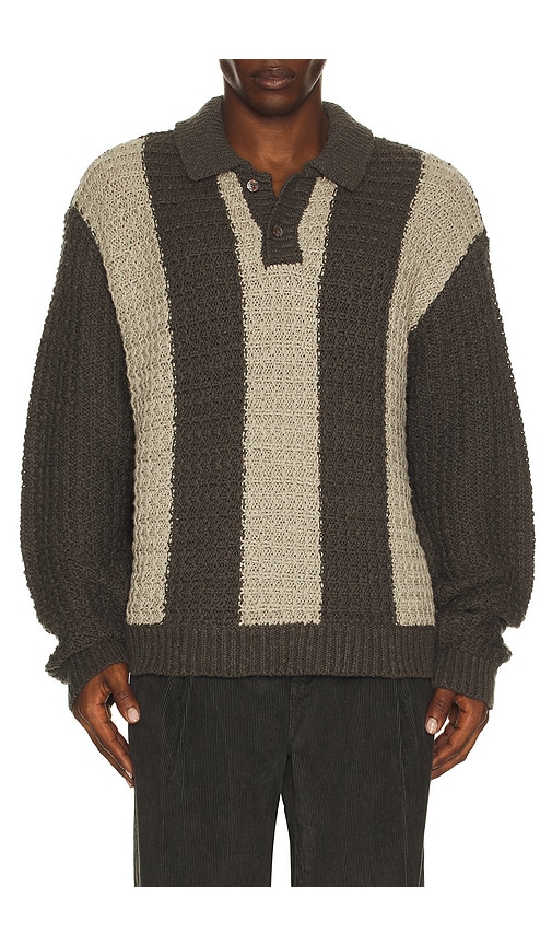 Obey Textured Rugby Polo