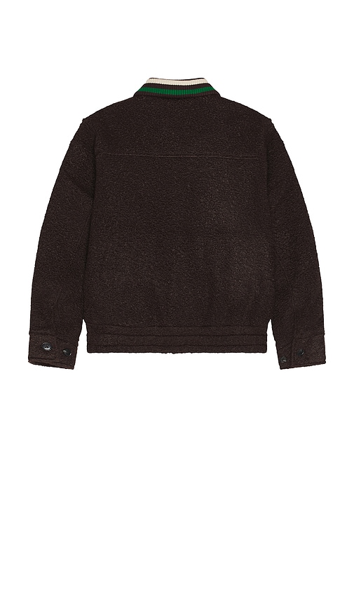 Obey Arden Blouson Jacket Java Brown In Brown