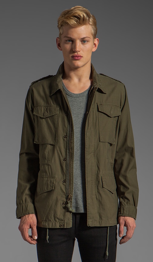 Obey Downtown Iggy Jacket in Army REVOLVE