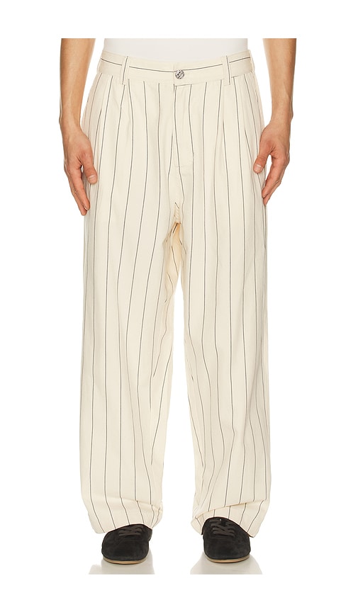 Obey Foster Pleated Stripe Pant
