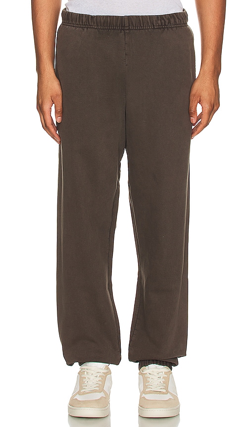 Obey Lowercase Pigment Sweatpant In Pigment Java Brown