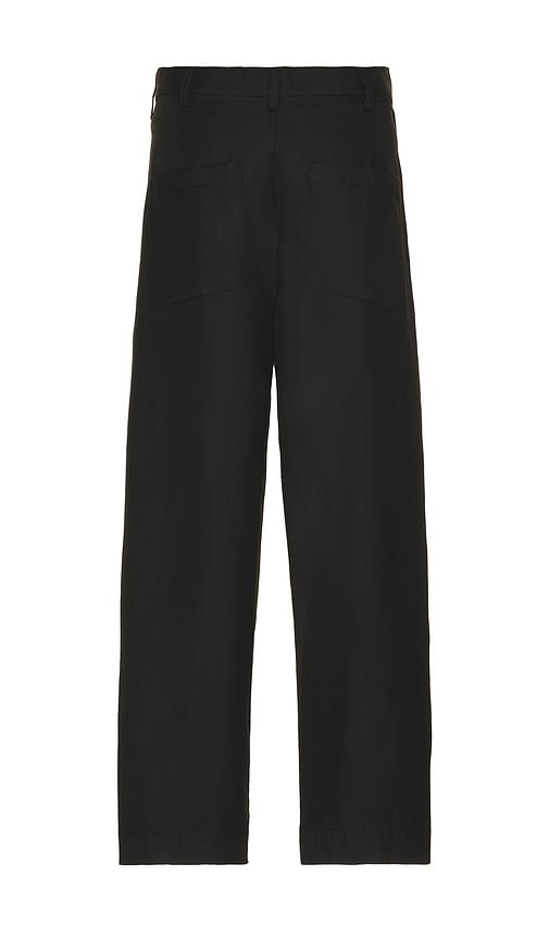 Obey Oliver Pleated Pant In Black