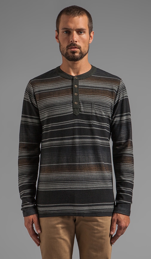 Tulum L/S Striped Henley