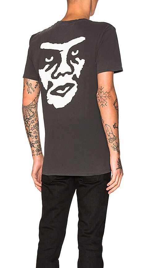 Obey The Creeper Tee in Black REVOLVE