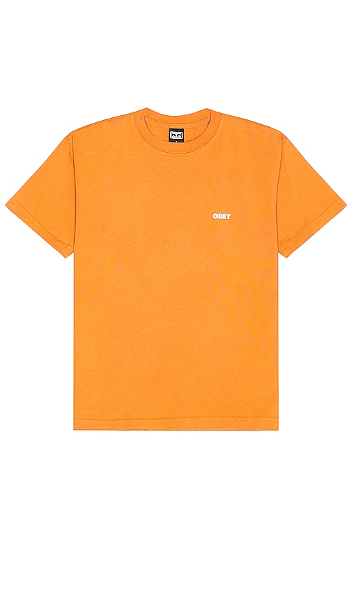 obey orange shirt