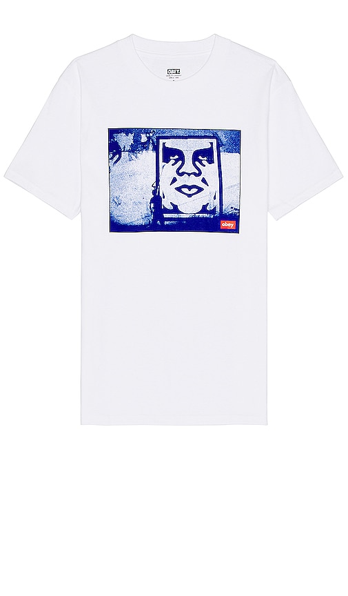 Obey New York Photo Tee In White