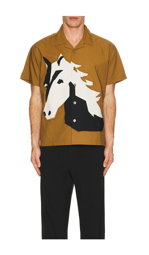  Obey Hemd Beau In Brown. Größe M. Also In S. 