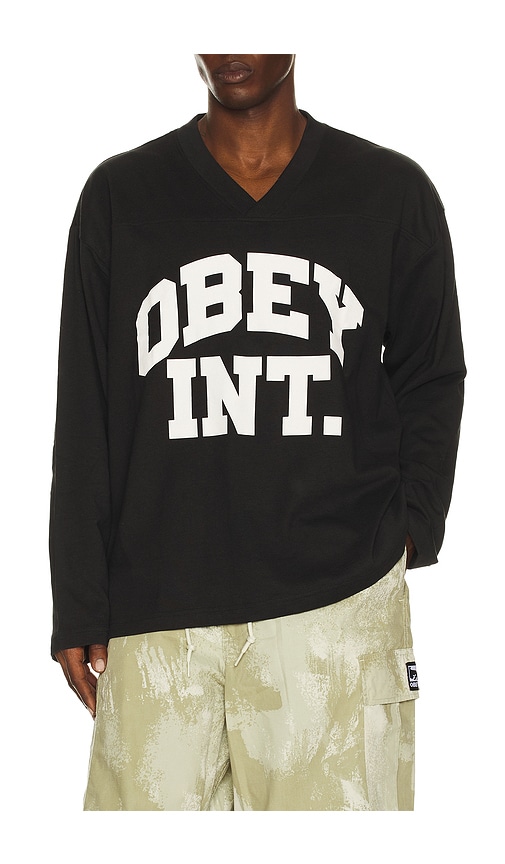 Obey Long Sleeve Football Jersey