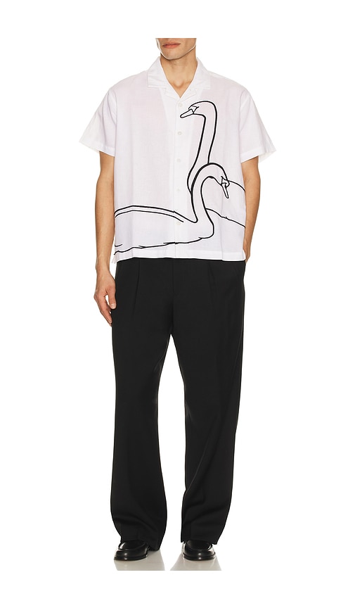  Obey Webshirt Cliff In White. Größe M. Also In S, L. 