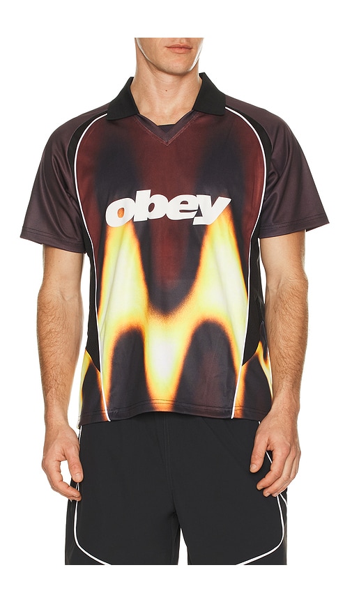 Obey Blurred Soccer Jersey