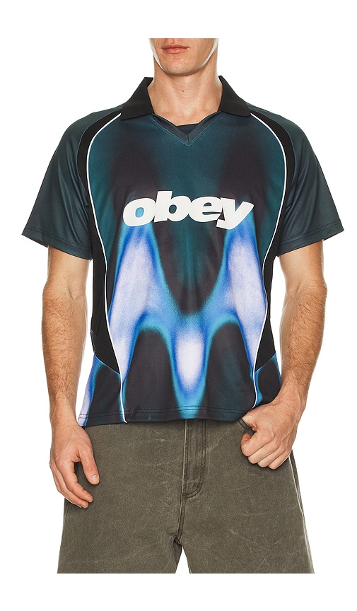 Obey Blurred Soccer Jersey