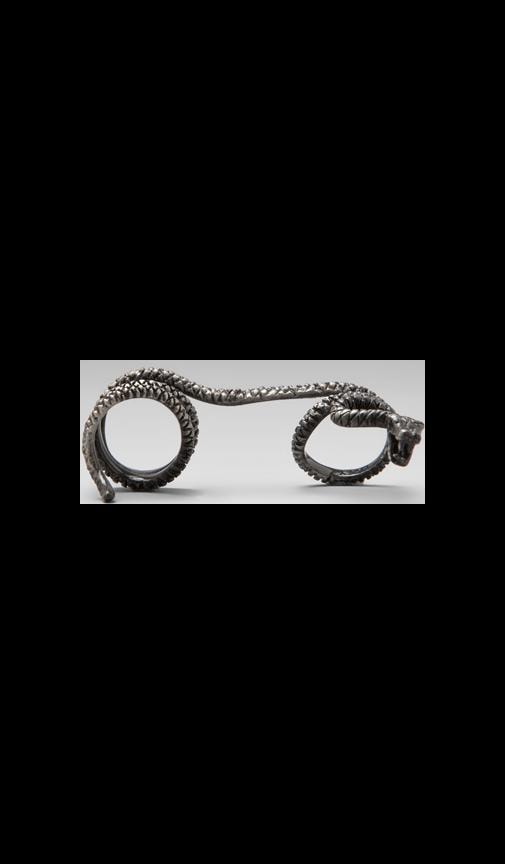 Venom Three Finger Snake Ring