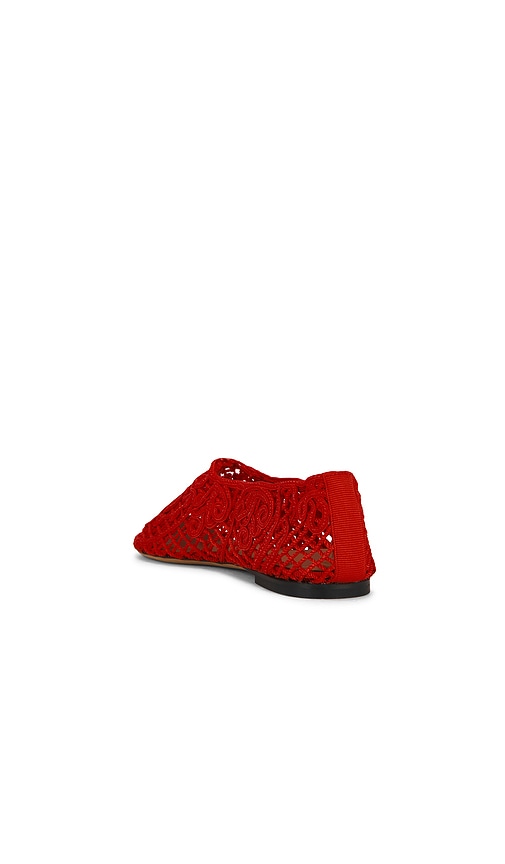  Odissi Ballerinas Iris Lacing Story In Red. Größe 37. Also In 39, 40, 41. 