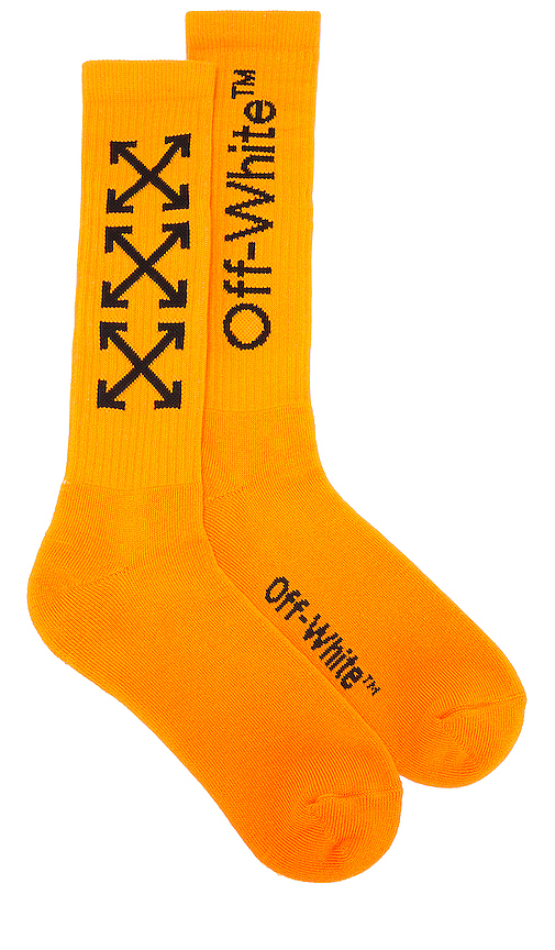 Off-White Arrow newest mid-length socks