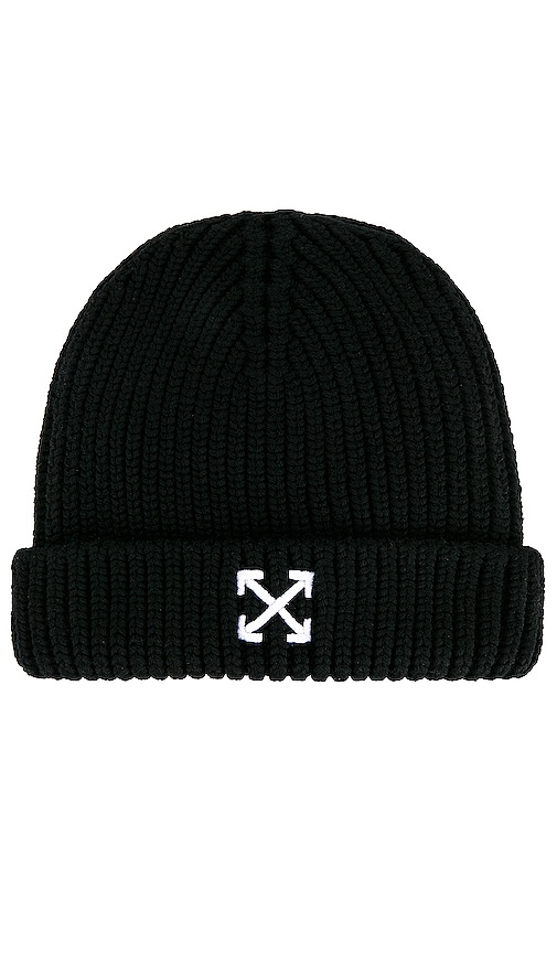 OFF-WHITE ARROW BEANIE