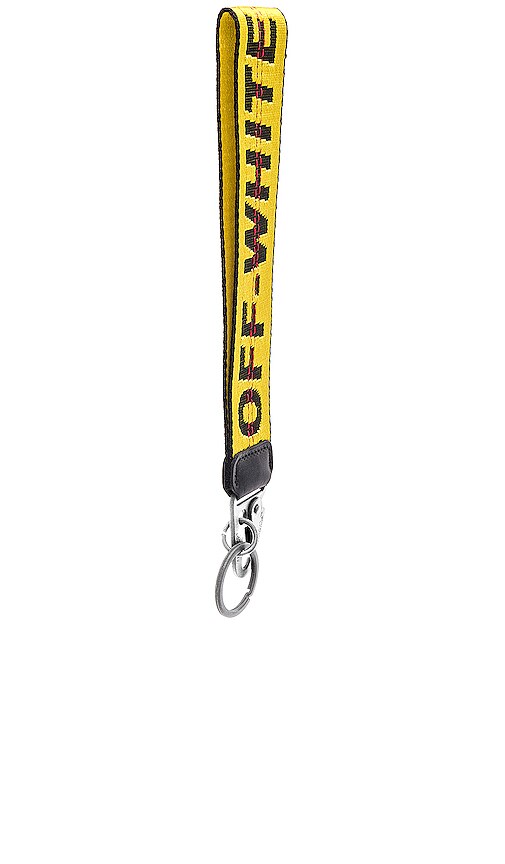 OFF-WHITE Industrial Keychain in Yellow & Black | REVOLVE