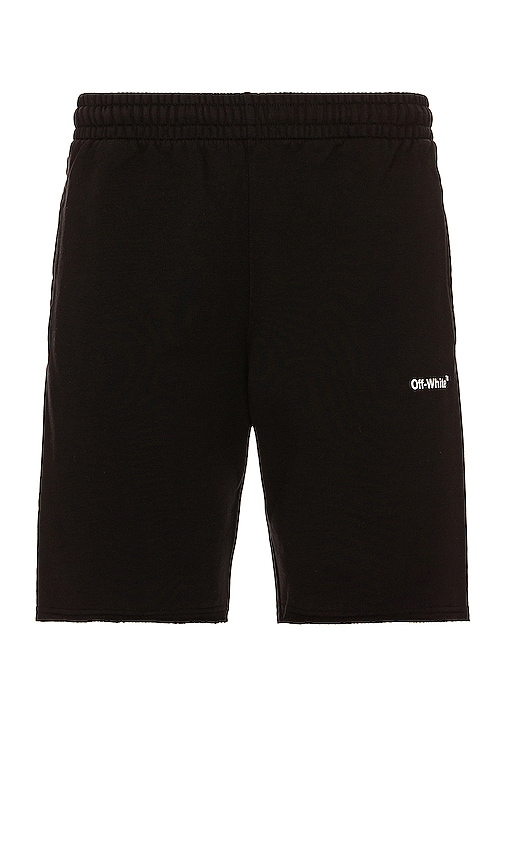 Helvetica Black Shorts