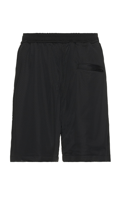 Shop Off-white Mesh Basketball Shorts In 블랙