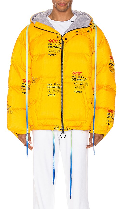 OFF-WHITE Industrial Zipped Puffer
