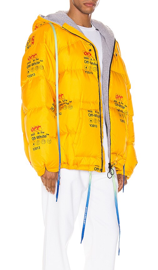 OFF-WHITE Industrial Zipped Puffer