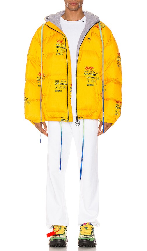 OFF-WHITE Industrial Zipped Puffer