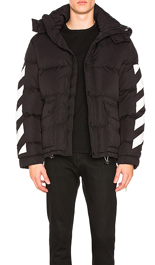 off white down jacket