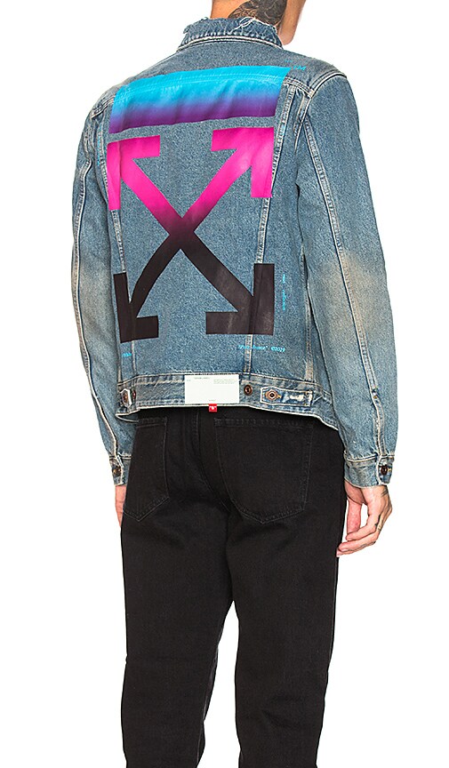 off white jeans jacket
