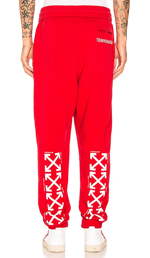 off white mona lisa sweatpants