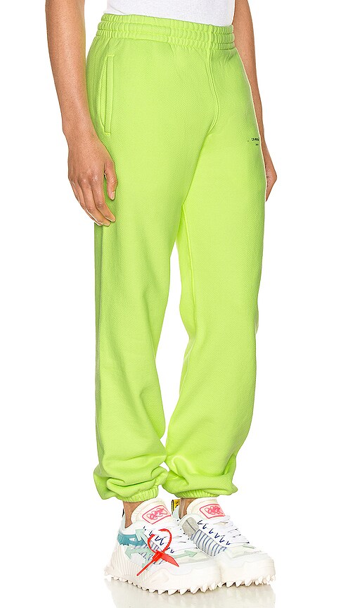 OFF-WHITE OFF W LOGO SLIM SWEATPANT,OFFF-MP46