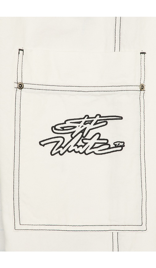 Off-white Script Cargo Pant In Multi