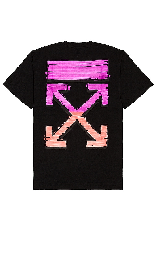 OFF-WHITE Marker Tee in Black | REVOLVE