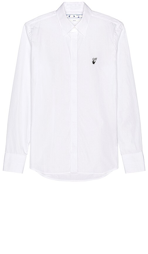 OFF-WHITE HAND OFF CLASSIC SHIRT,OFFF-MS224