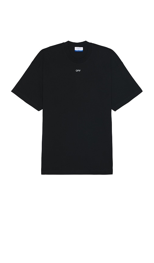 Off-white Off Stamp Over T-shirt In Black & White