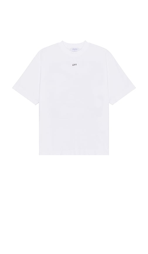 Shop Off-white Dragon Arrow Skate T-shirt In 白色