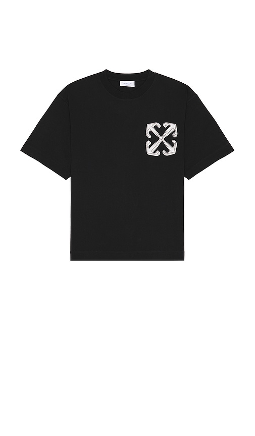 Shop Off-white Dragon Skate Tee In Black