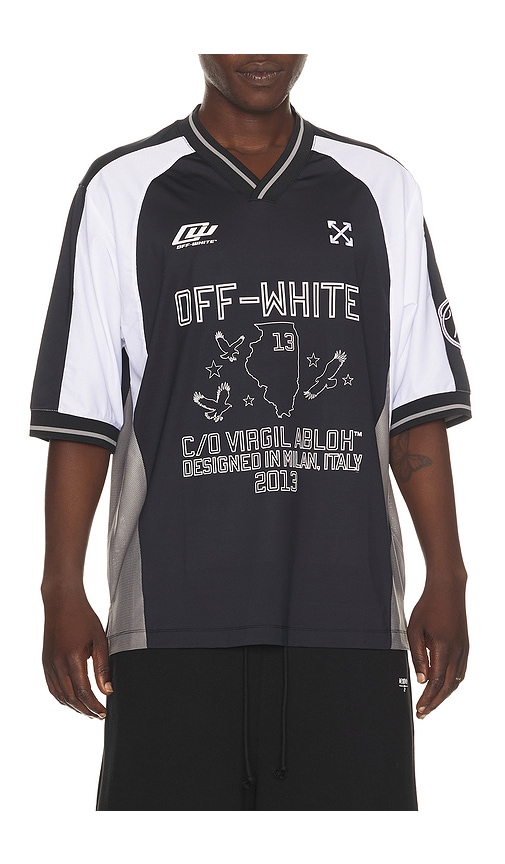 OFF-WHITE Eagle Team Soccer Jersey