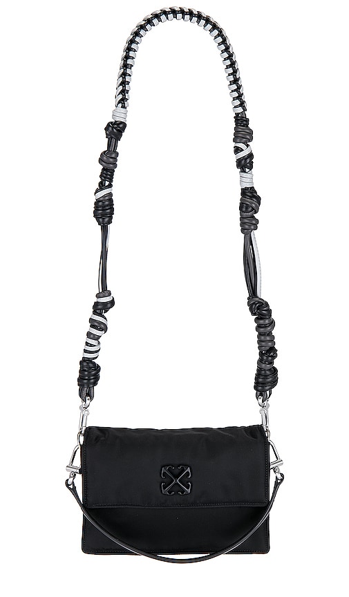 OFF WHITE Soft Jitney 1.4 Bag in Black REVOLVE