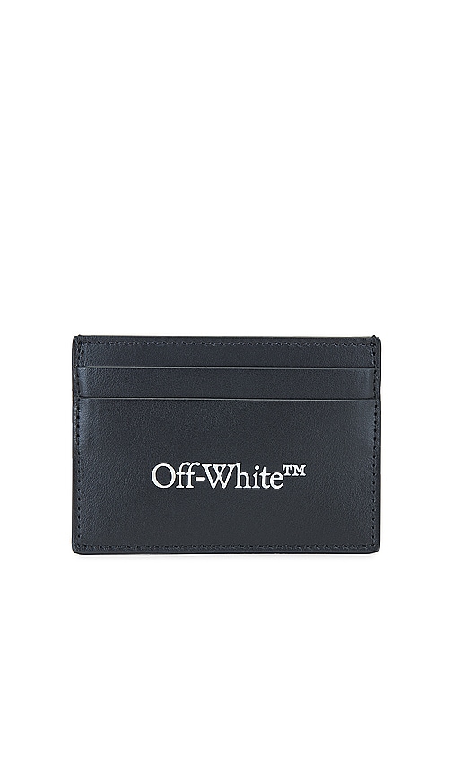 Off-white Bookish Card Case In 黑色、白色