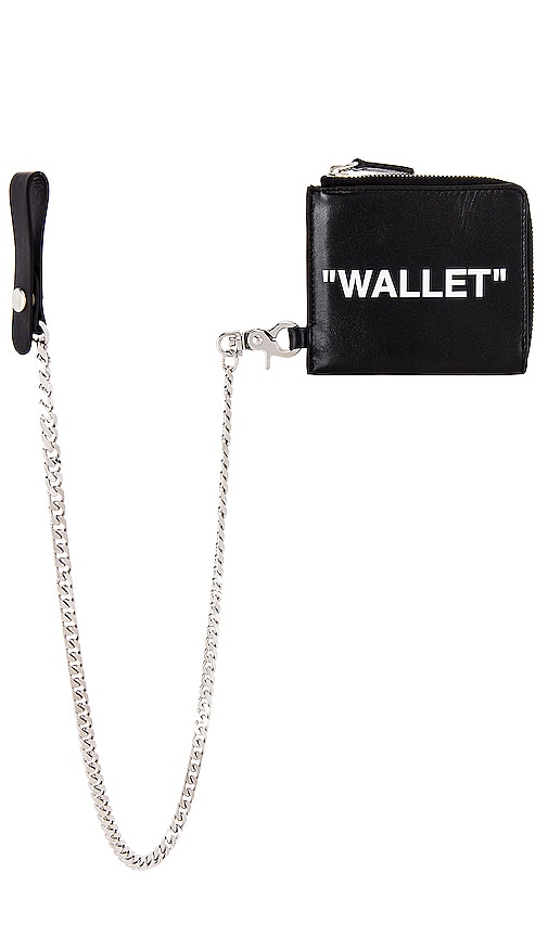 OFF-WHITE Quote Chain Wallet