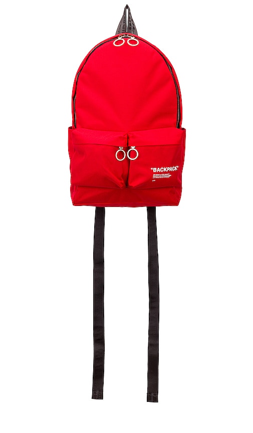 Off white red bag best sale