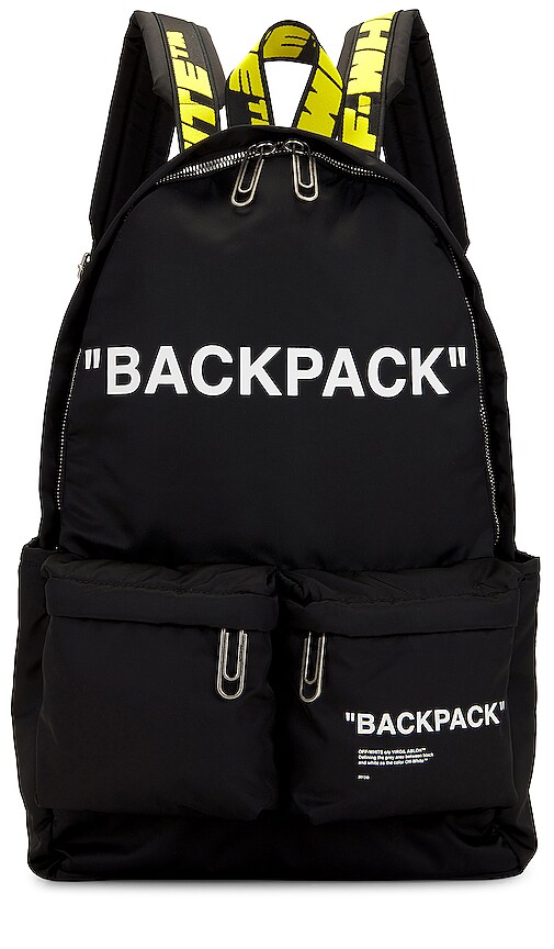 OFF-WHITE QUOTE BACKPACK  リュック・デイパック OFFF-MY90_V1.jpg