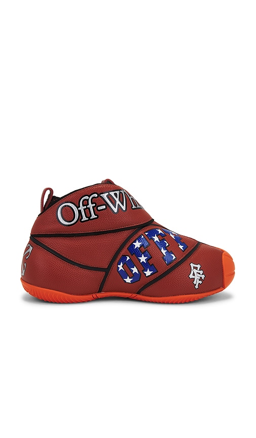 Shop Off-white The Ball Sneaker In 오렌지