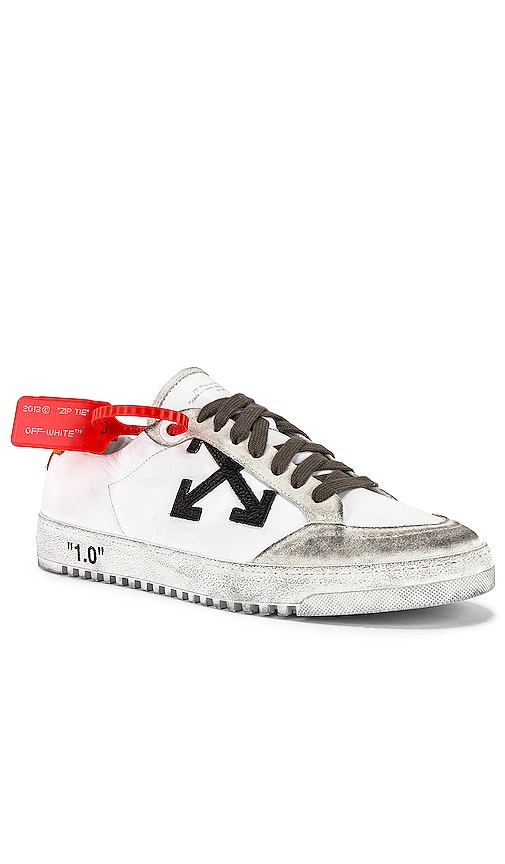 off white sneakers white